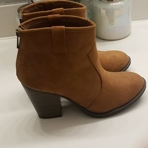 Brown booties